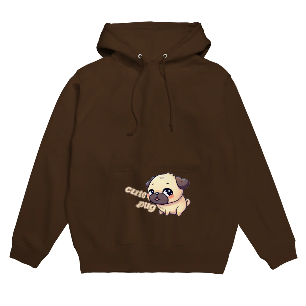 furebuhi　clubのCUTE PUG！ Hoodie