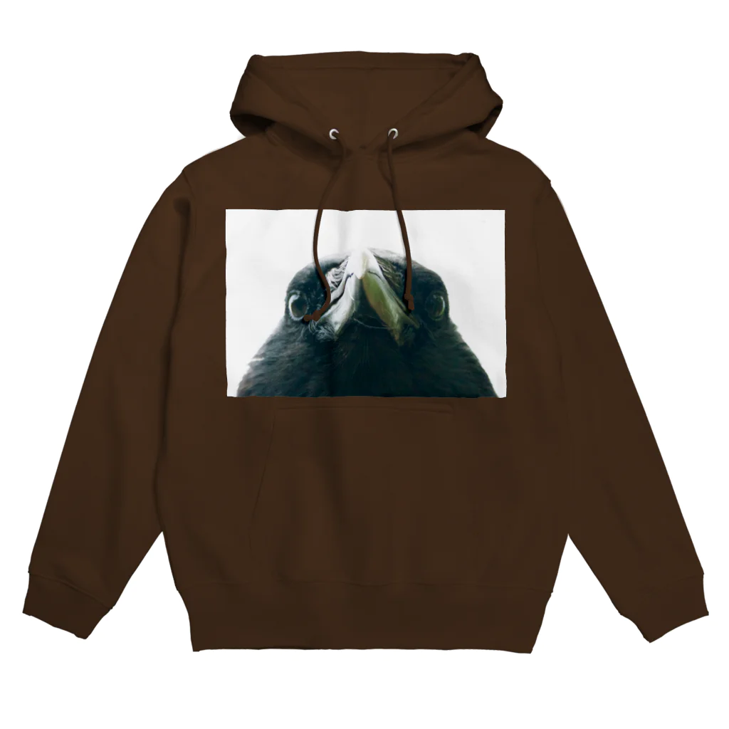 HITOKOMAのcrow(カラス) Hoodie