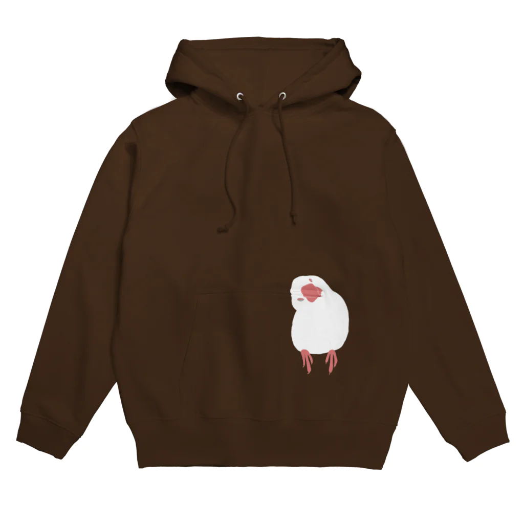 PiZakkuの文鳥雪だるま Hoodie