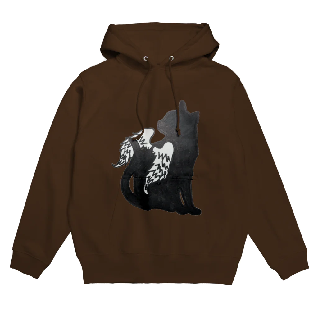 Capricious Catsの翼猫 Hoodie