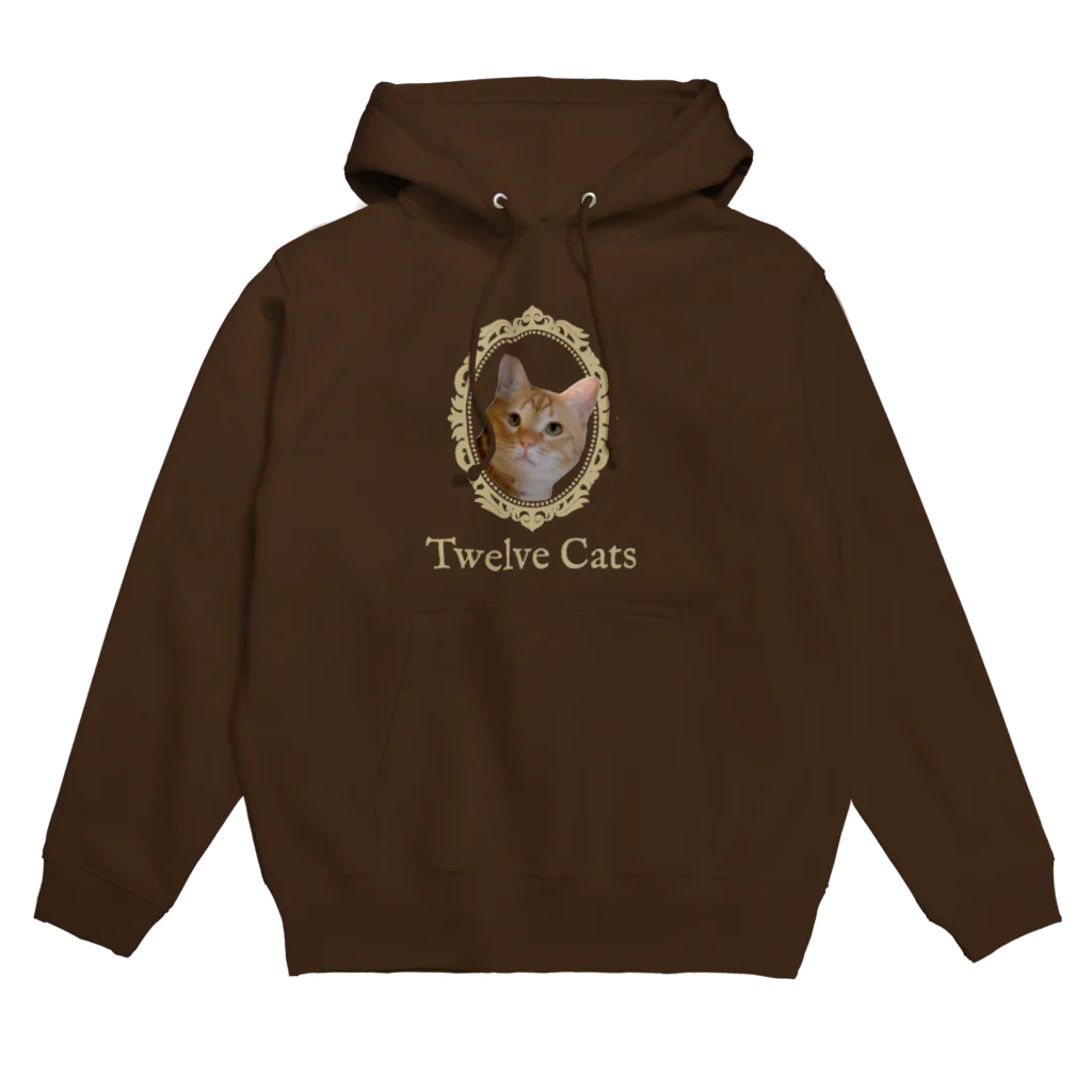 Twelve CatsのエンブレムⅡ Hoodie