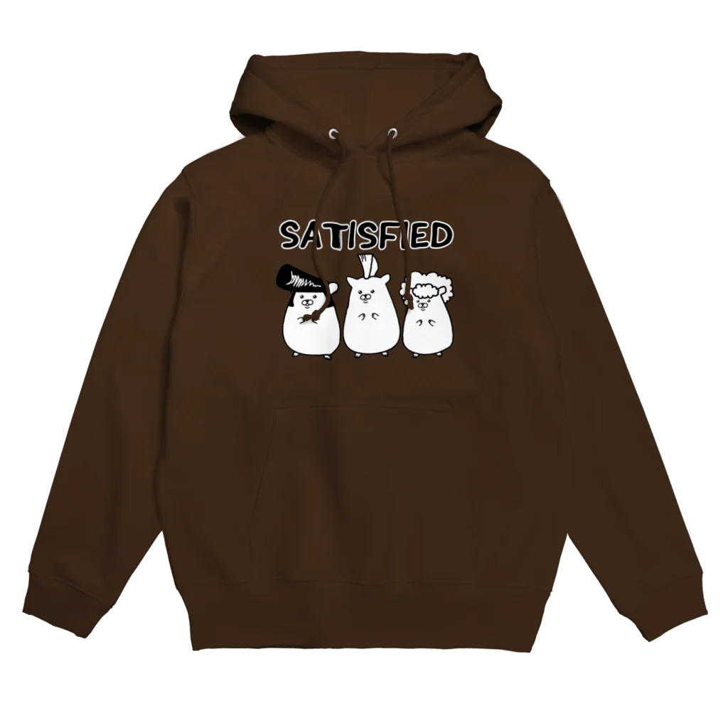 Piso Store on Suzuriの満足ハムスター Hoodie