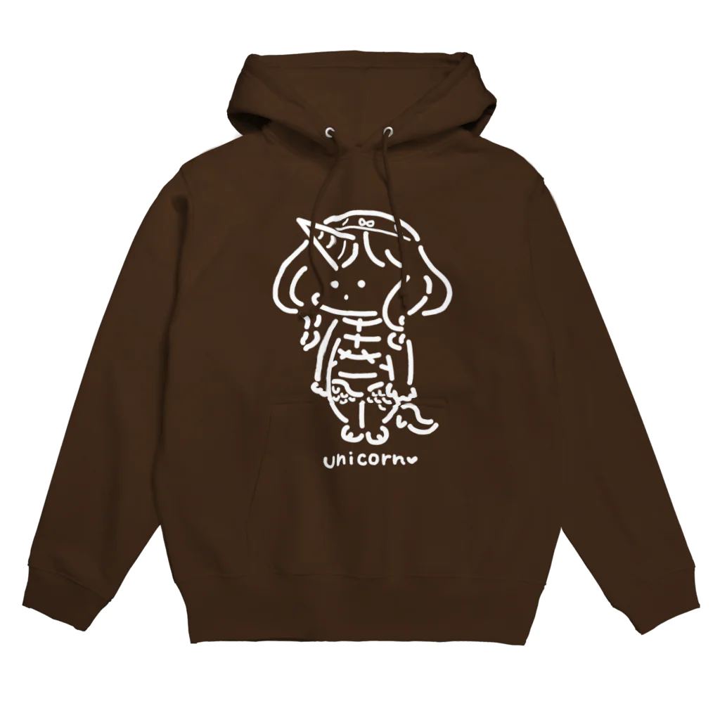 COWWたちつてと店のユニコーン男【３点シリーズ】 Hoodie