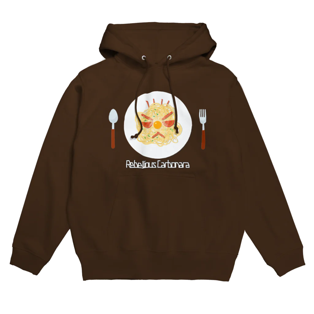 pacific-okadaのカルボナーラの反抗期 Hoodie