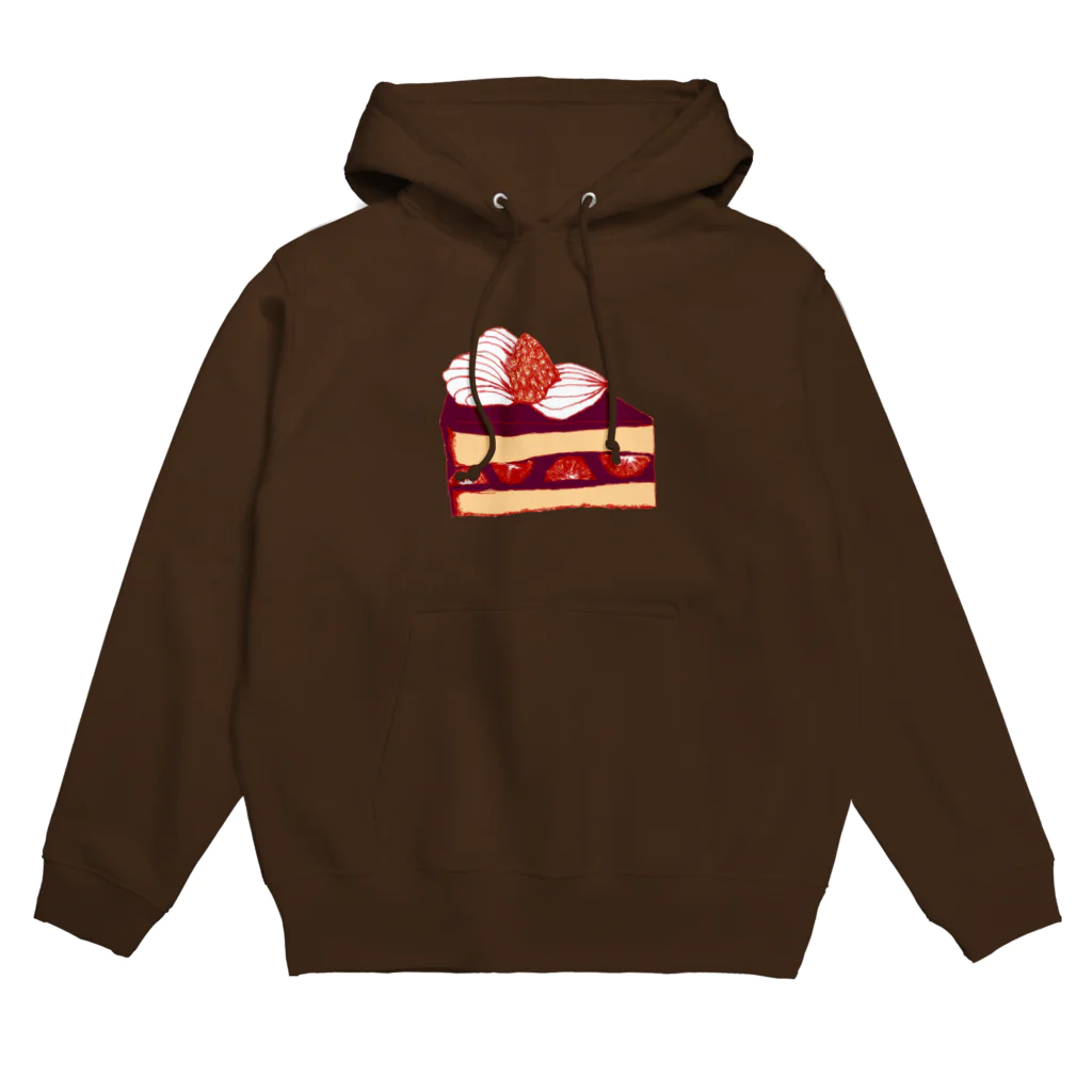 NIKORASU GOのショートケーキ Hoodie