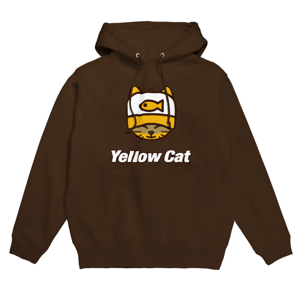 モルTのイエローキャット ミミ帽子 Hoodie