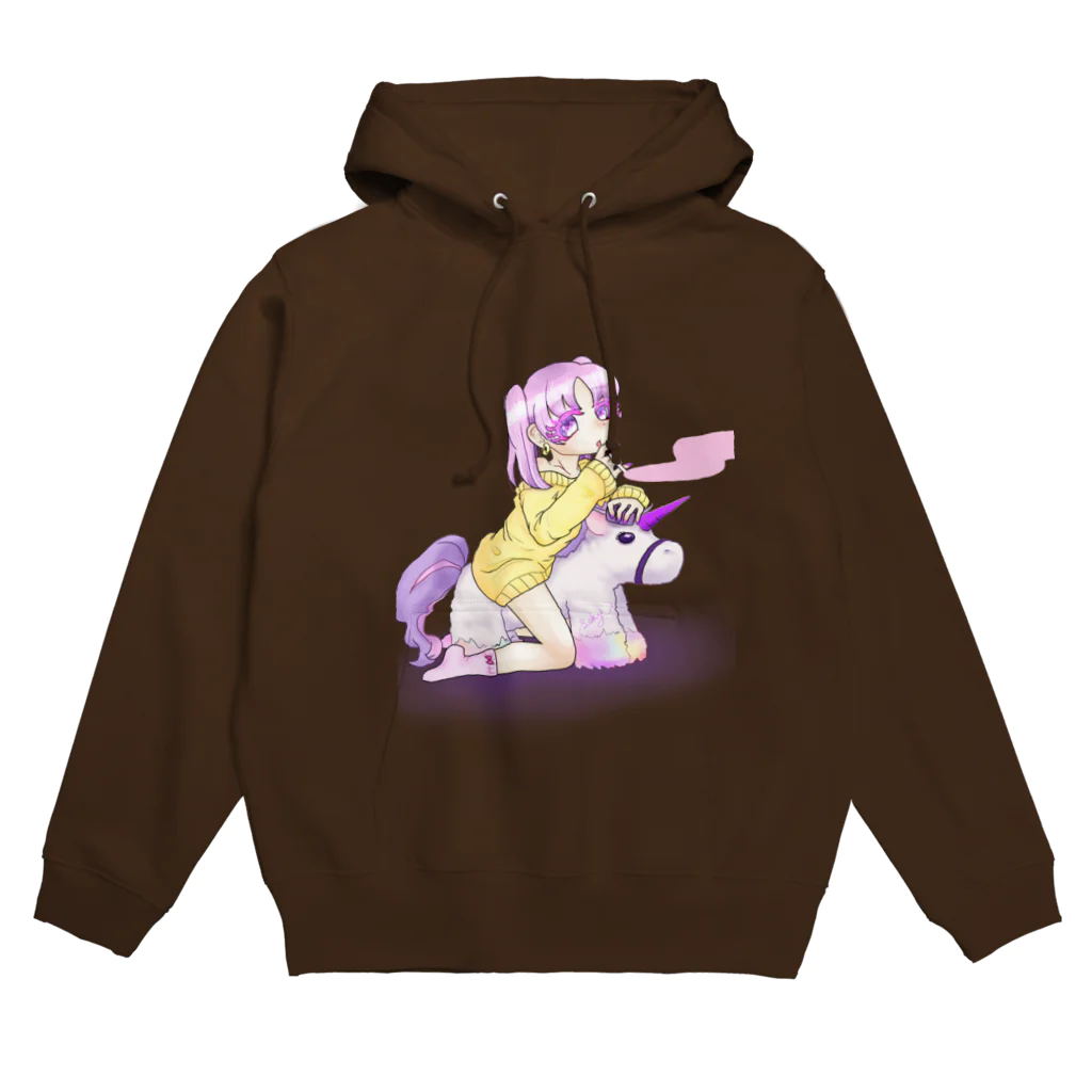 Soky(そーかい)のゆま。とユニコーン Hoodie