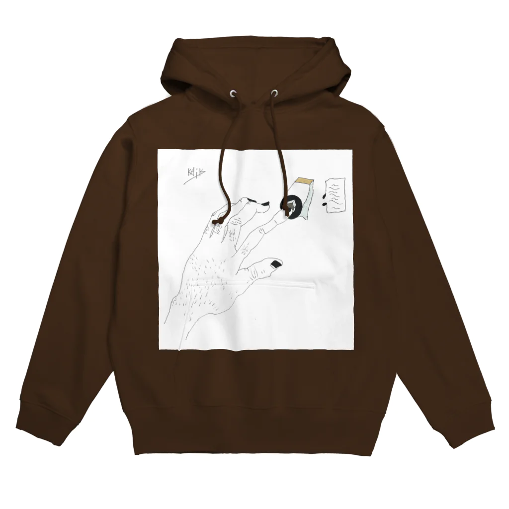 甲斐 健太の手　switch Hoodie