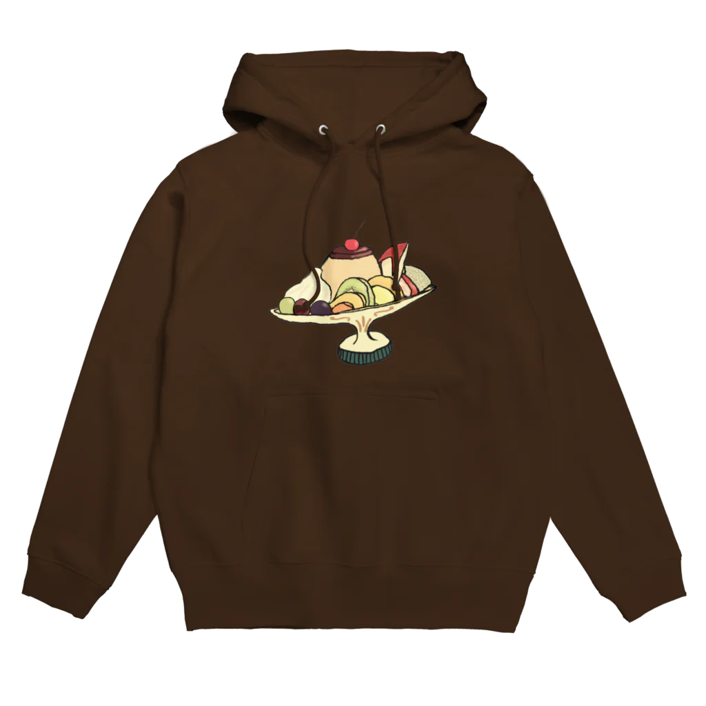 気ままに創作　よろず堂のプリン・ア・ラ・モード　レトロ Hoodie