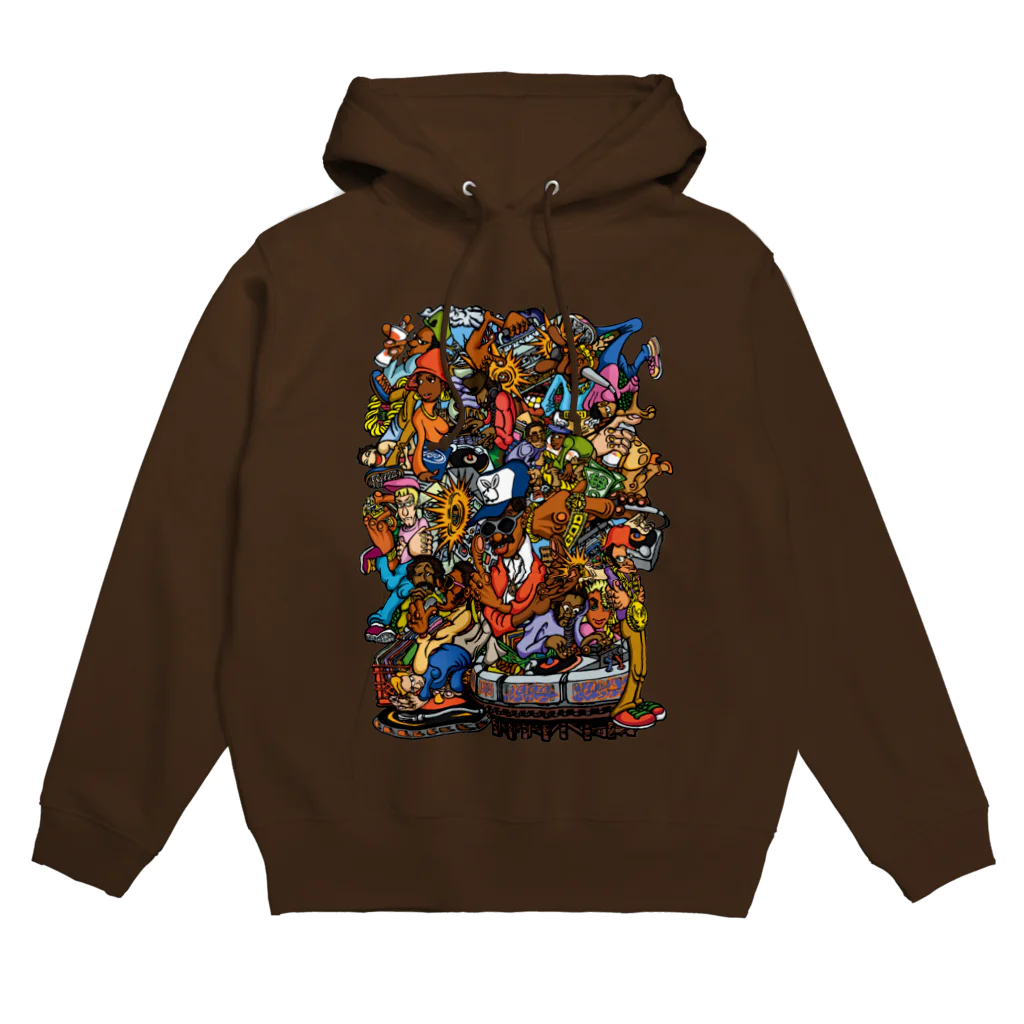 スタムラ屋のOld School Hip Hop Hoodie