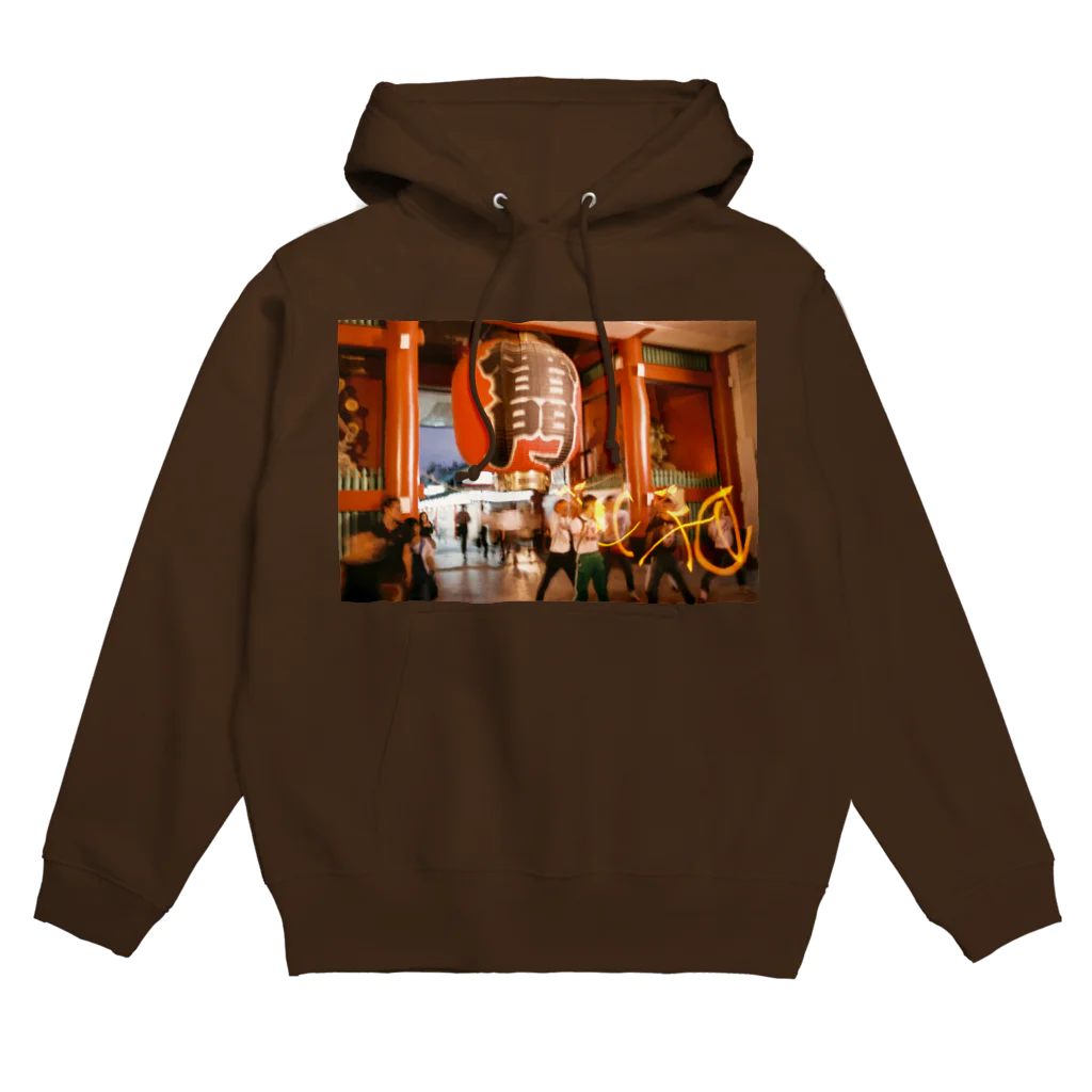 fantomestreetwearのDancing Kaminari Hoodie