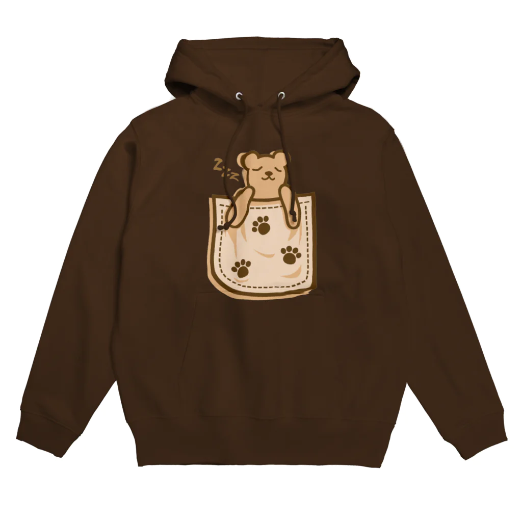 AURA_HYSTERICAのBear_in_the_Pocket パーカー