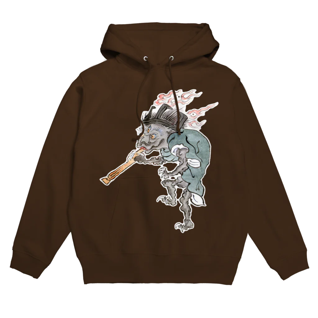 和もの雑貨 玉兎の百鬼夜行絵巻 五徳の付喪神【絵巻物・妖怪・かわいい】 Hoodie