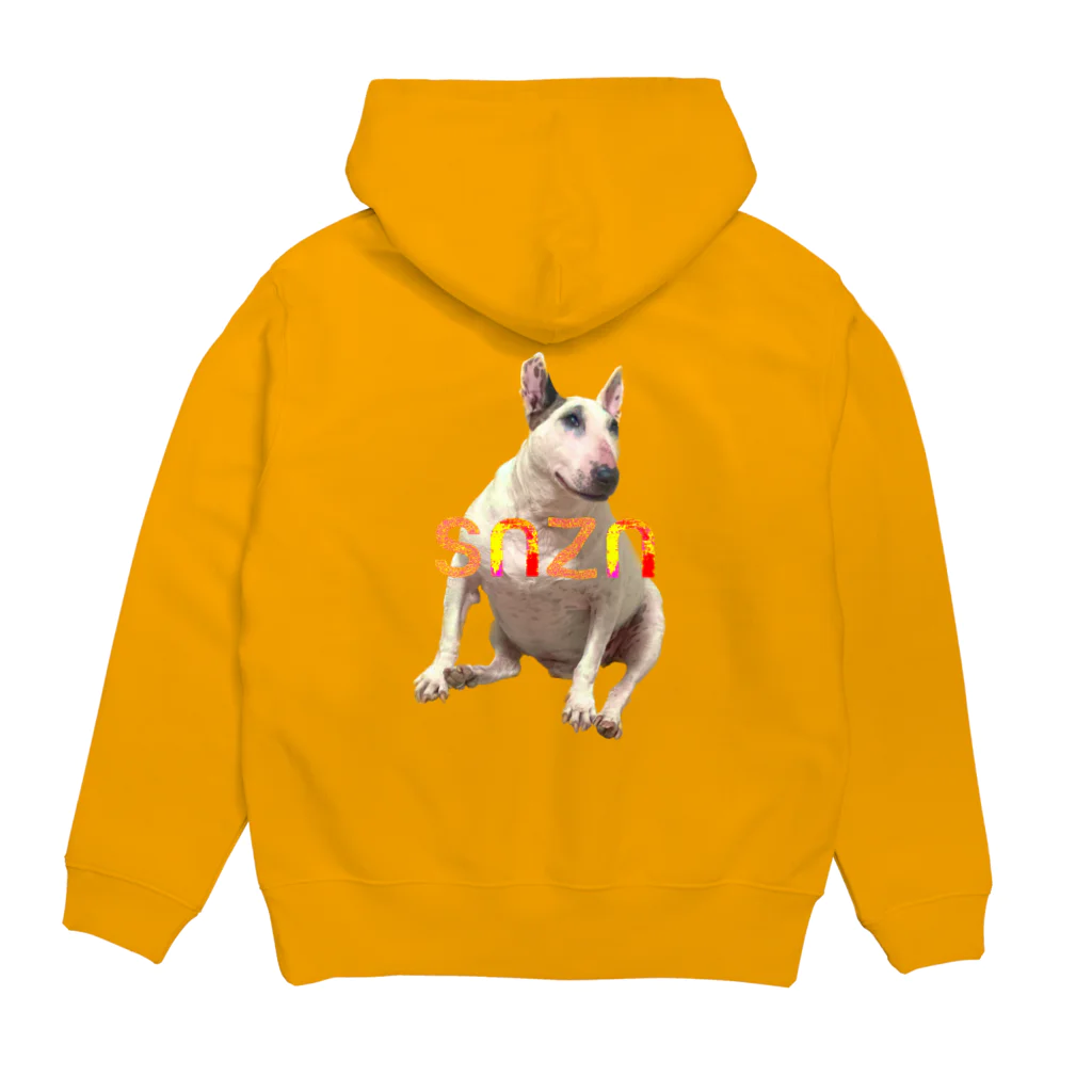 snznのsnzn_BullTerrier Hoodie:back