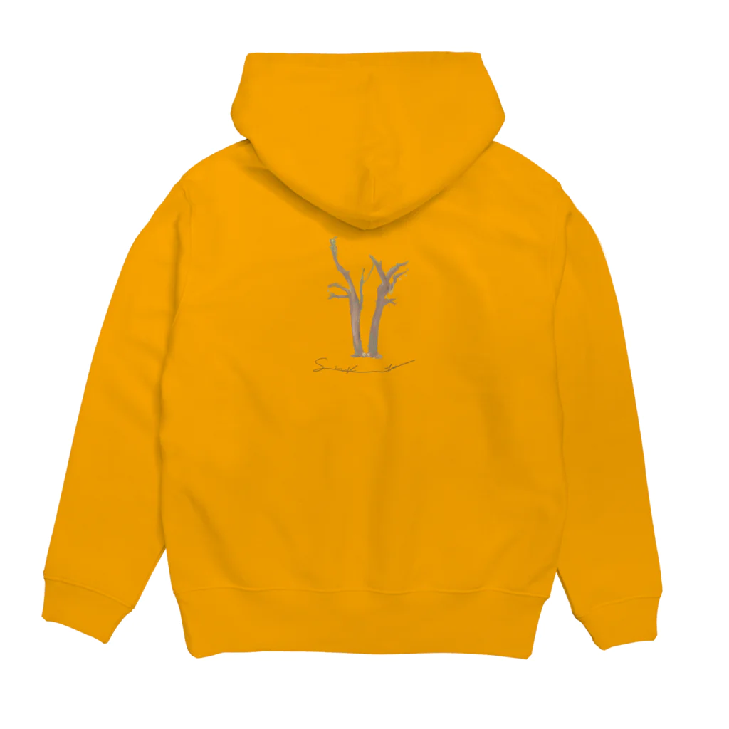 suzukakeyamatoのstraw waltz Hoodie:back