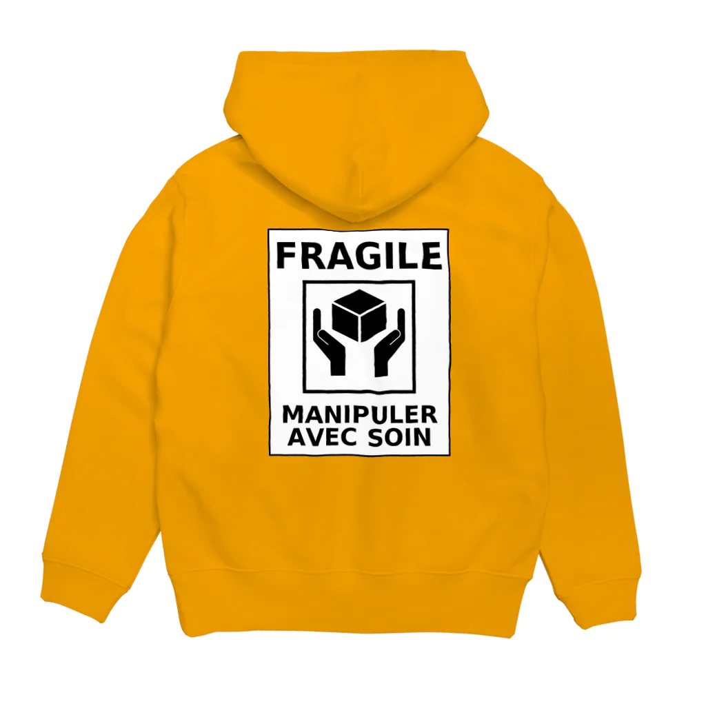 Miyanomae ManufacturingのFRAGILE Hoodie:back