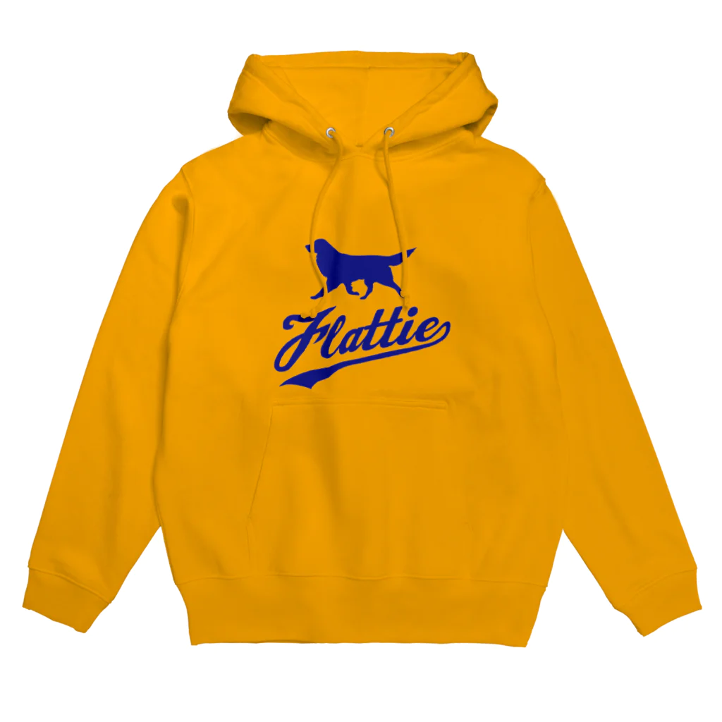 JEWEL's FARMのシルエットFlattie （青） Hoodie