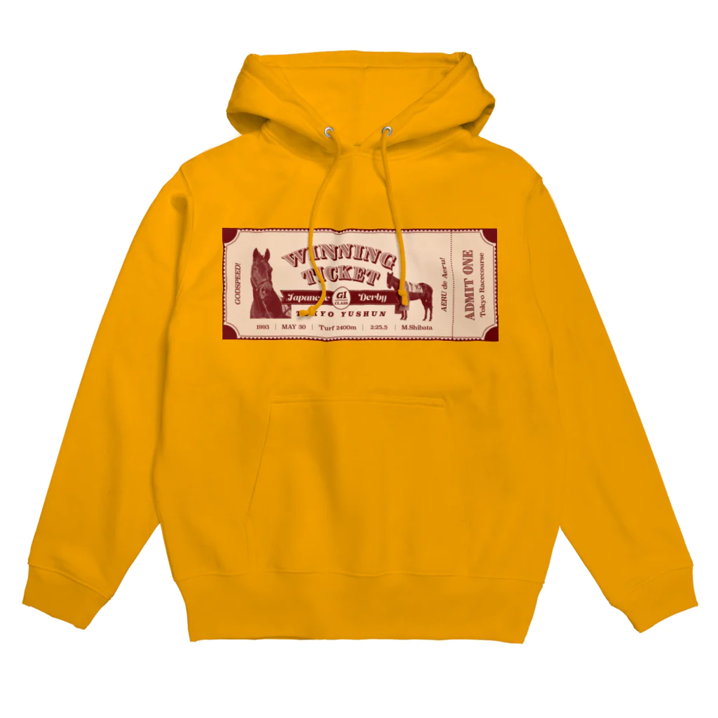 Loveuma. official shopのGodspeed! Winning Ticket by AERU Hoodie