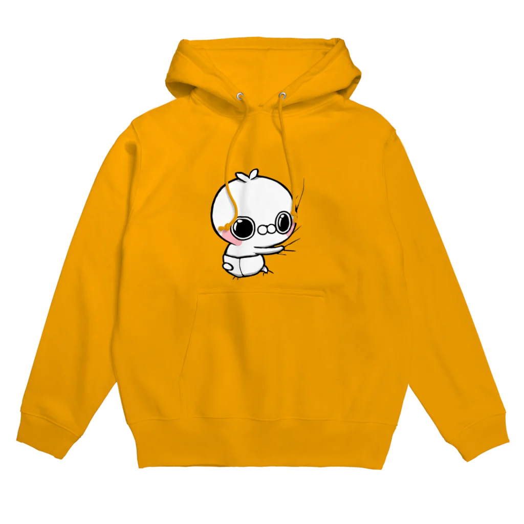 クレイジー闇うさぎSHOPのベビうさぎ(しがみつき) Hoodie