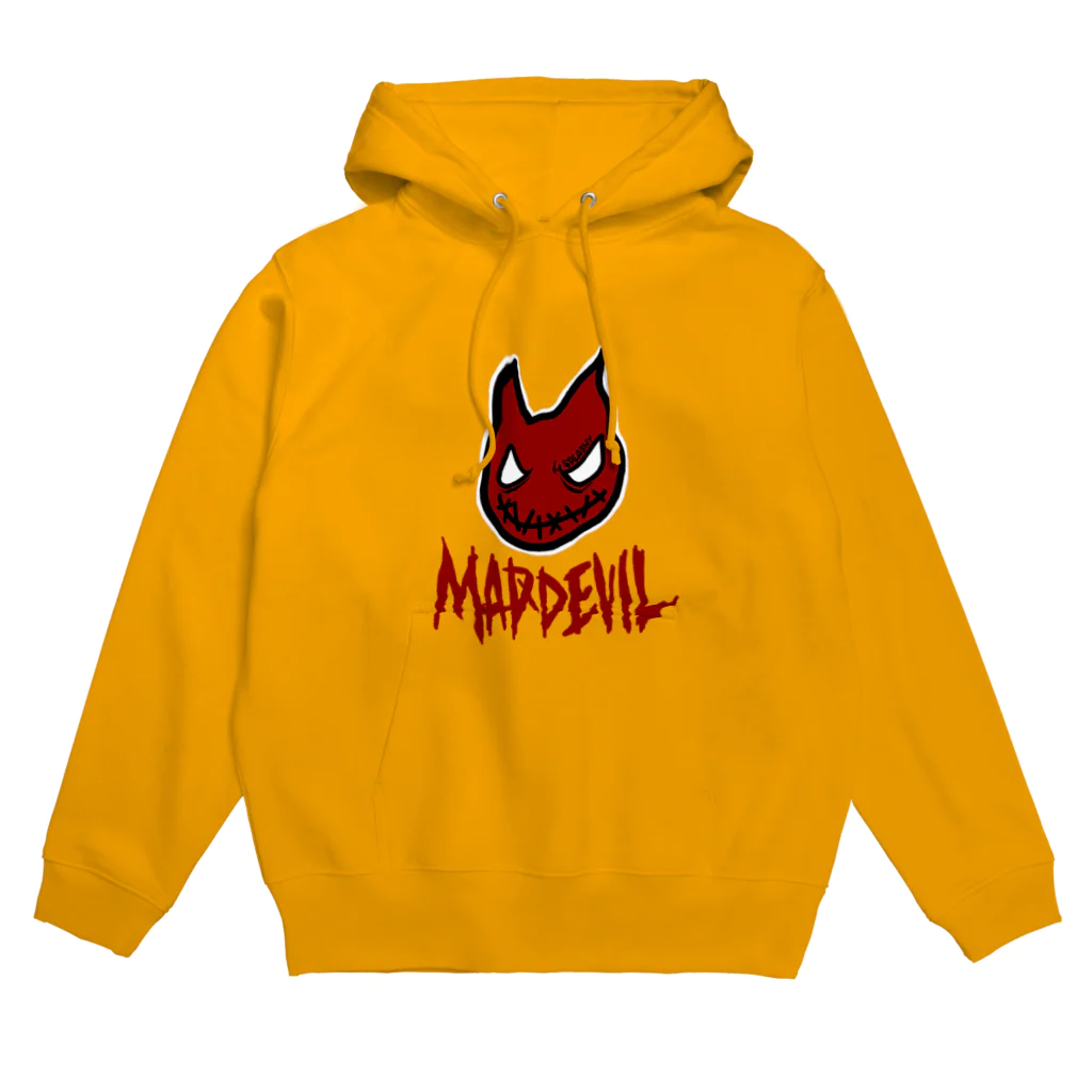 SPLASHYのMADDEVIL RED パーカー