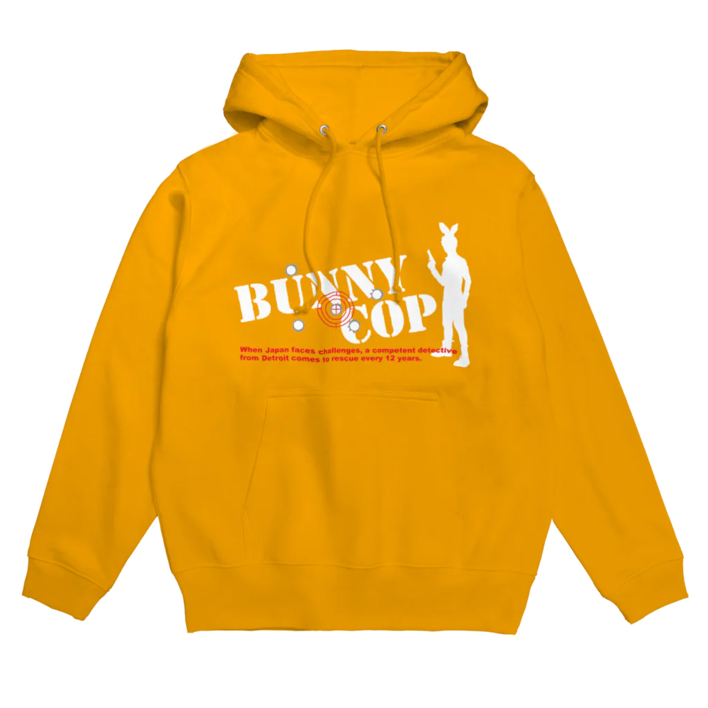 NAWOQIの店のBUNNY COP LOGO W&R パーカー