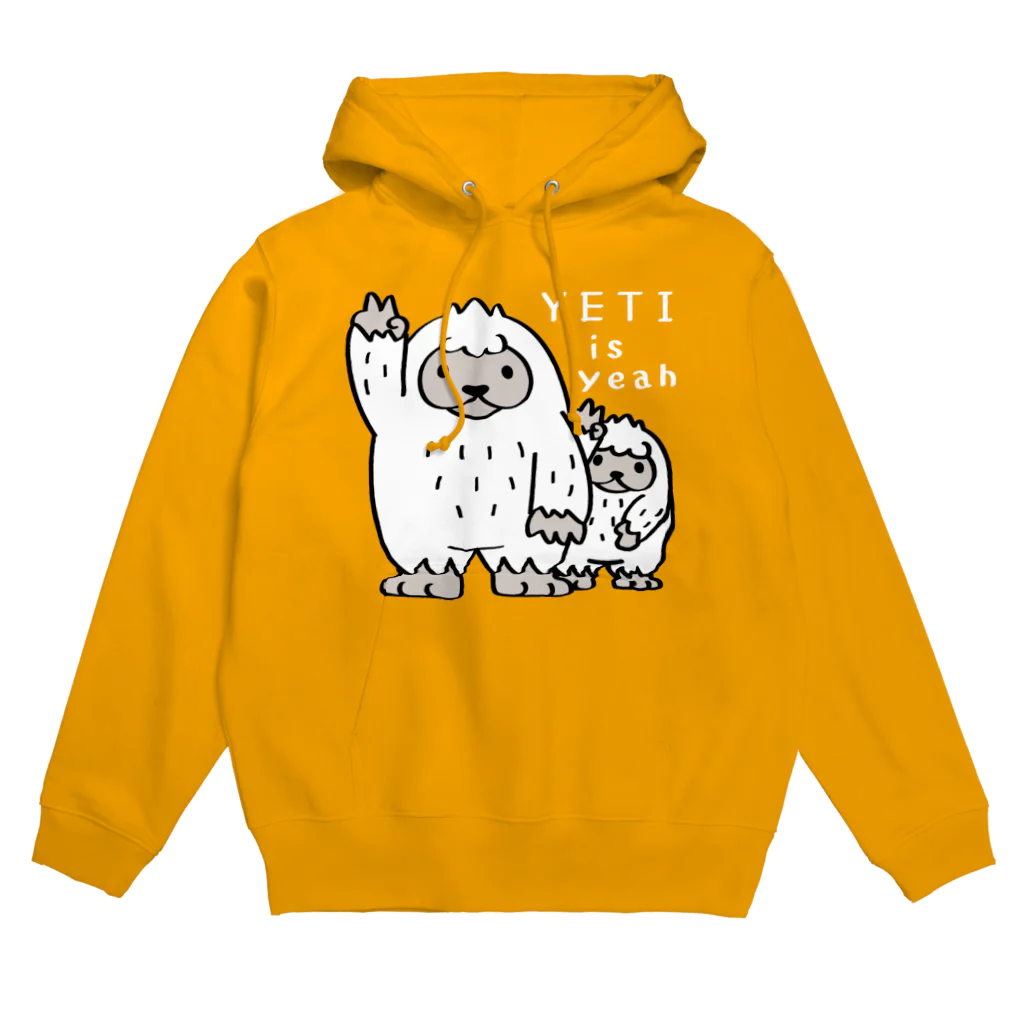 イラスト MONYAAT のイエティのイエ～イ　B Hoodie