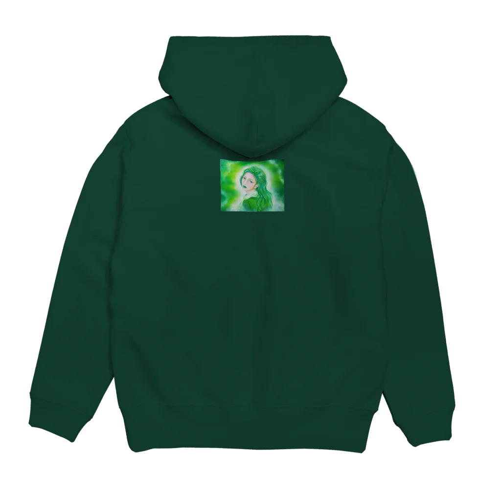 Happy Circusのハッピークラウン12・woman Hoodie:back