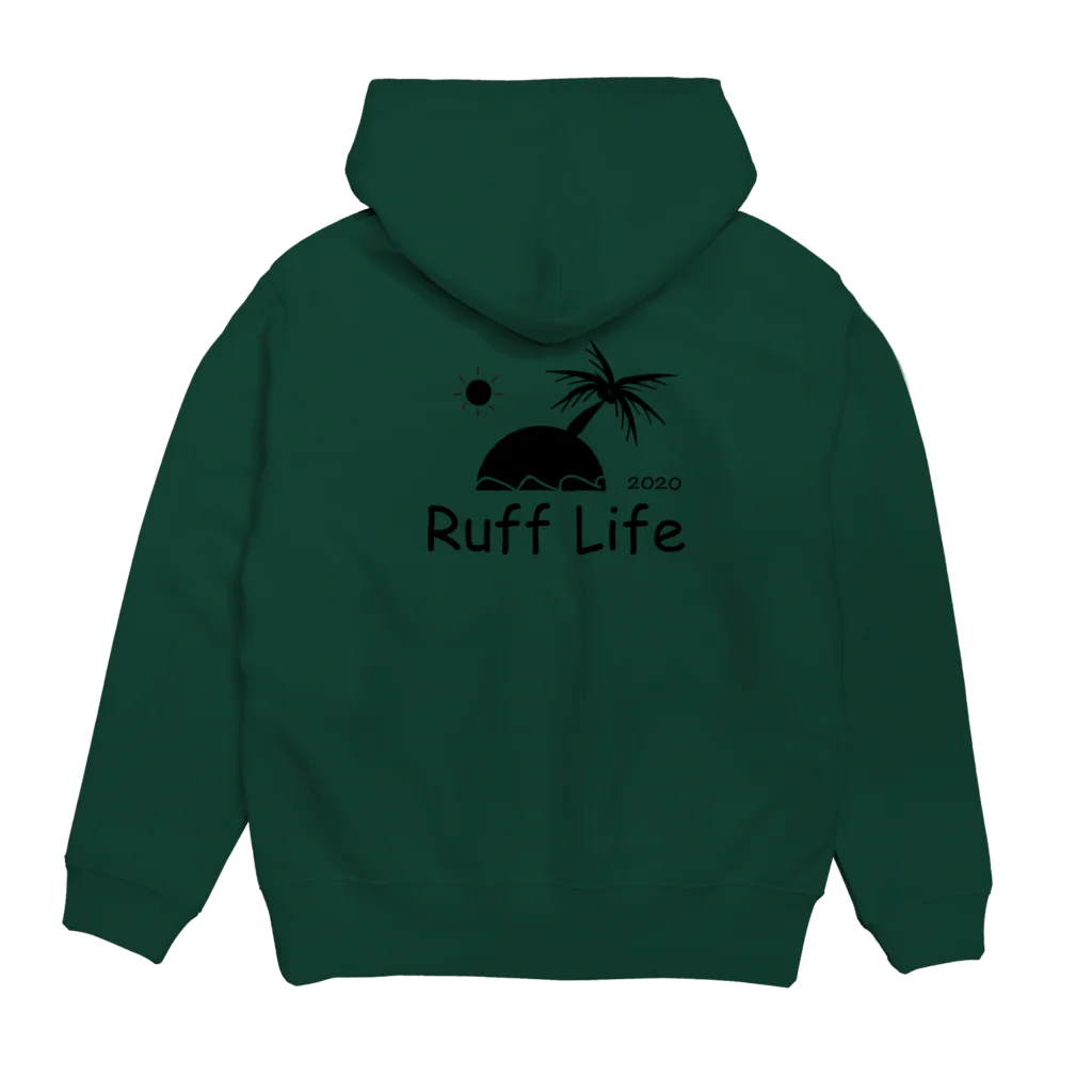 Ruff-Lifeのラフ・ライフシリーズ Hoodie:back