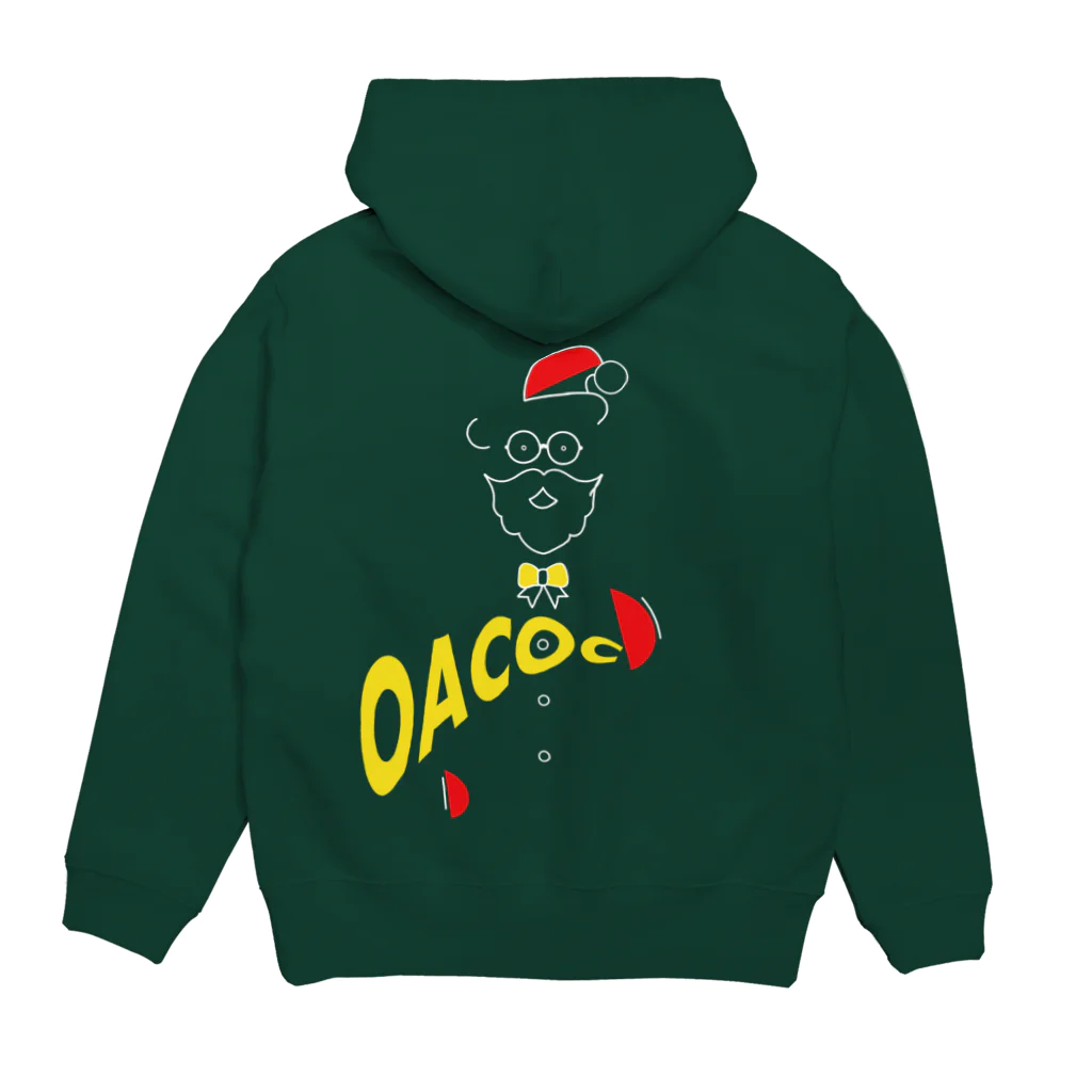 OACOCのSanta sweater 2020 パーカーの裏面
