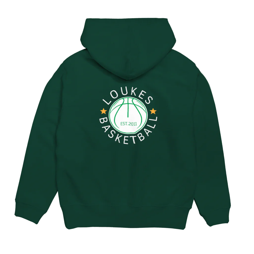 LOUKESのLoukes Mascot１ Hoodie  Hoodie:back