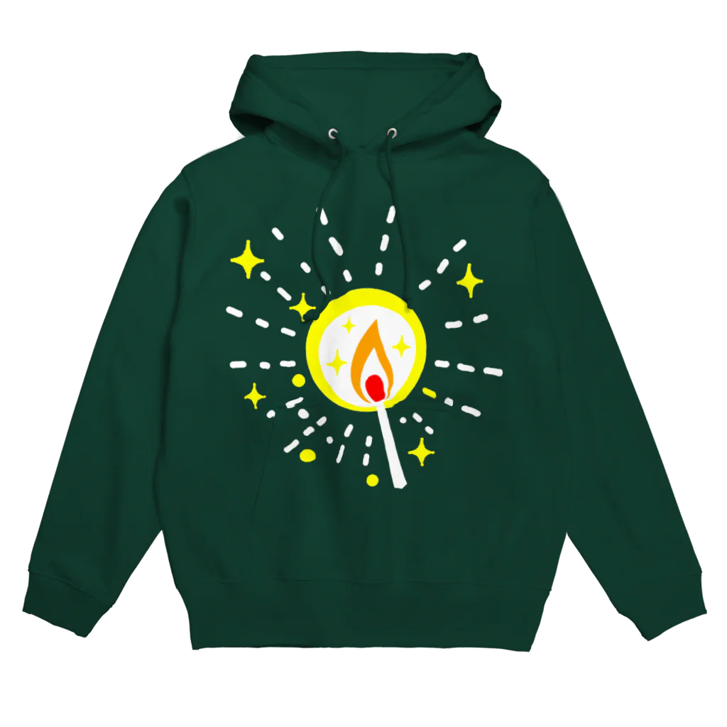 金星灯百貨店のマッチの灯(星) Hoodie