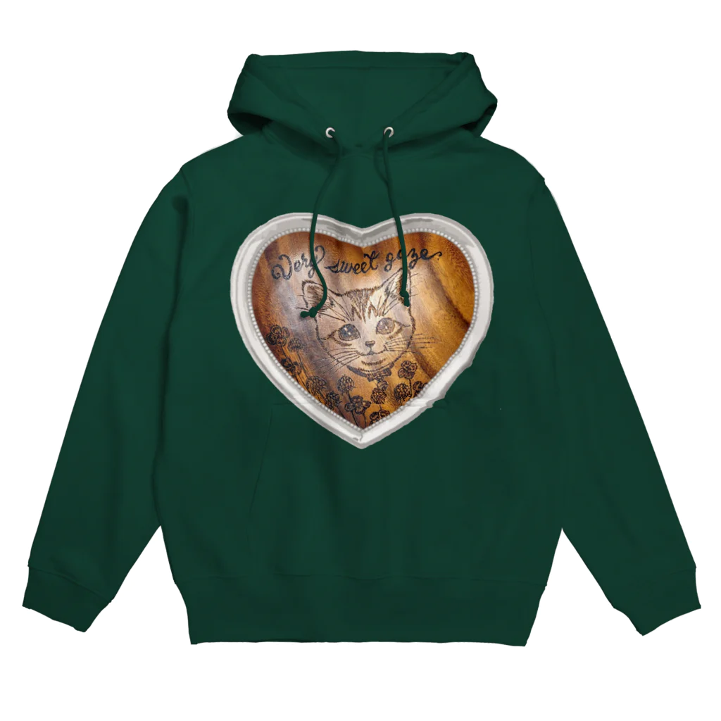 YURITAROORIGINLの猫好きが隠せない愛猫家 Hoodie