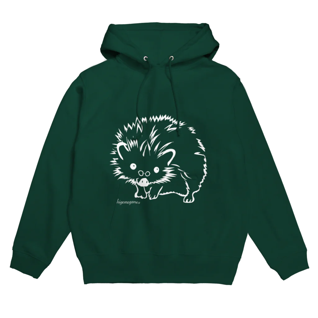 HIGEMEGANESのハリネズミ ヒゲメガネ Hoodie