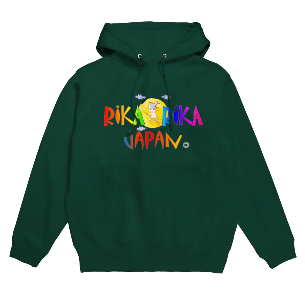 RIKA★JAPANのおーい！りっちゃん ねこちゃんとコウモリ君パーカー Hoodie