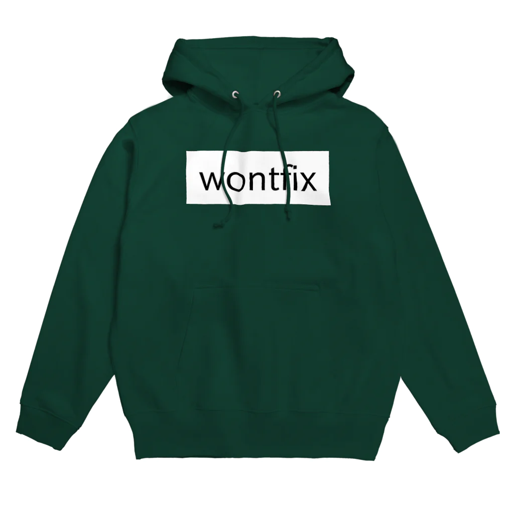 ノズニオムのwontfix Hoodie