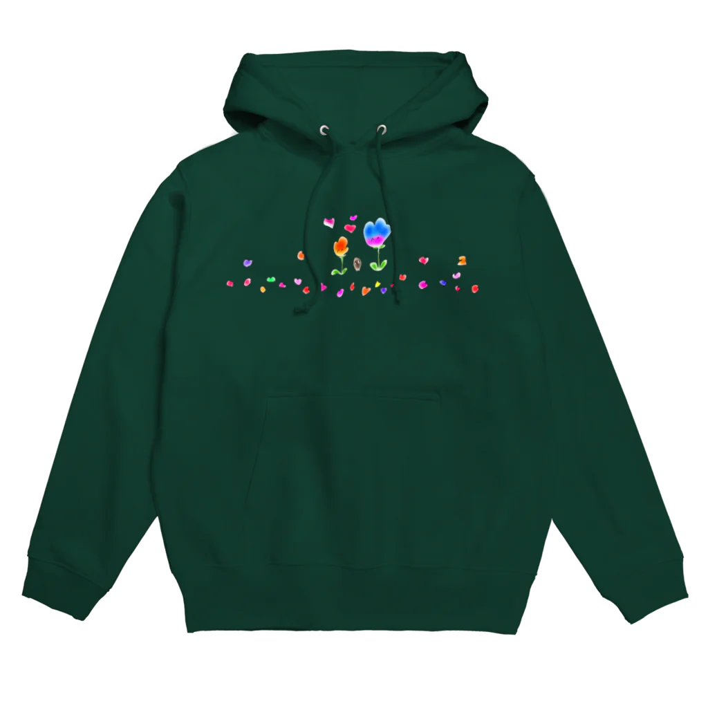 タカのハートの花を咲かせよう Hoodie