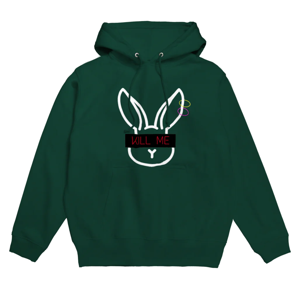 スーパーマーケット🛒のKILL ME rabbit Hoodie