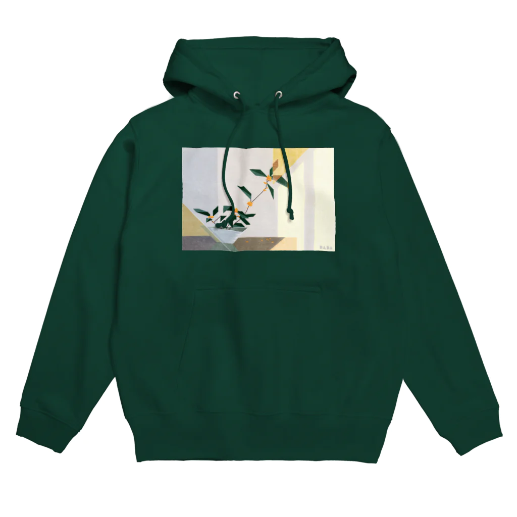 六角堂DADAのカクカク金木犀 Hoodie