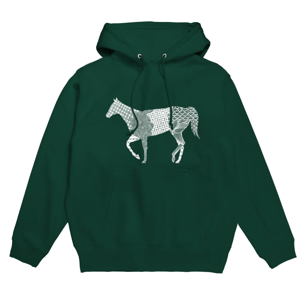 新谷べにの馬白 Hoodie