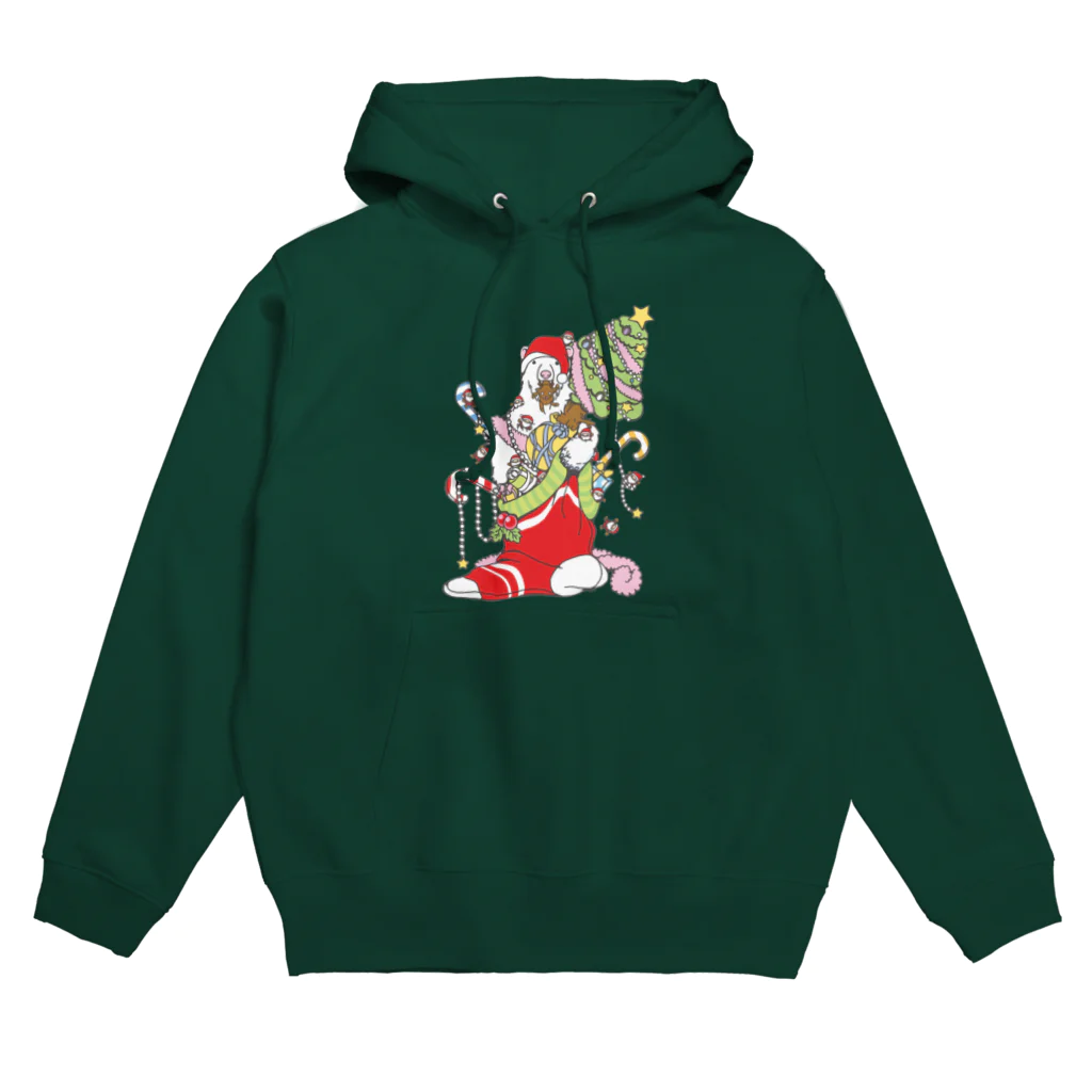 Cɐkeccooのクリスマスだ！シロクマだ! (メニー？クリスマス) Hoodie