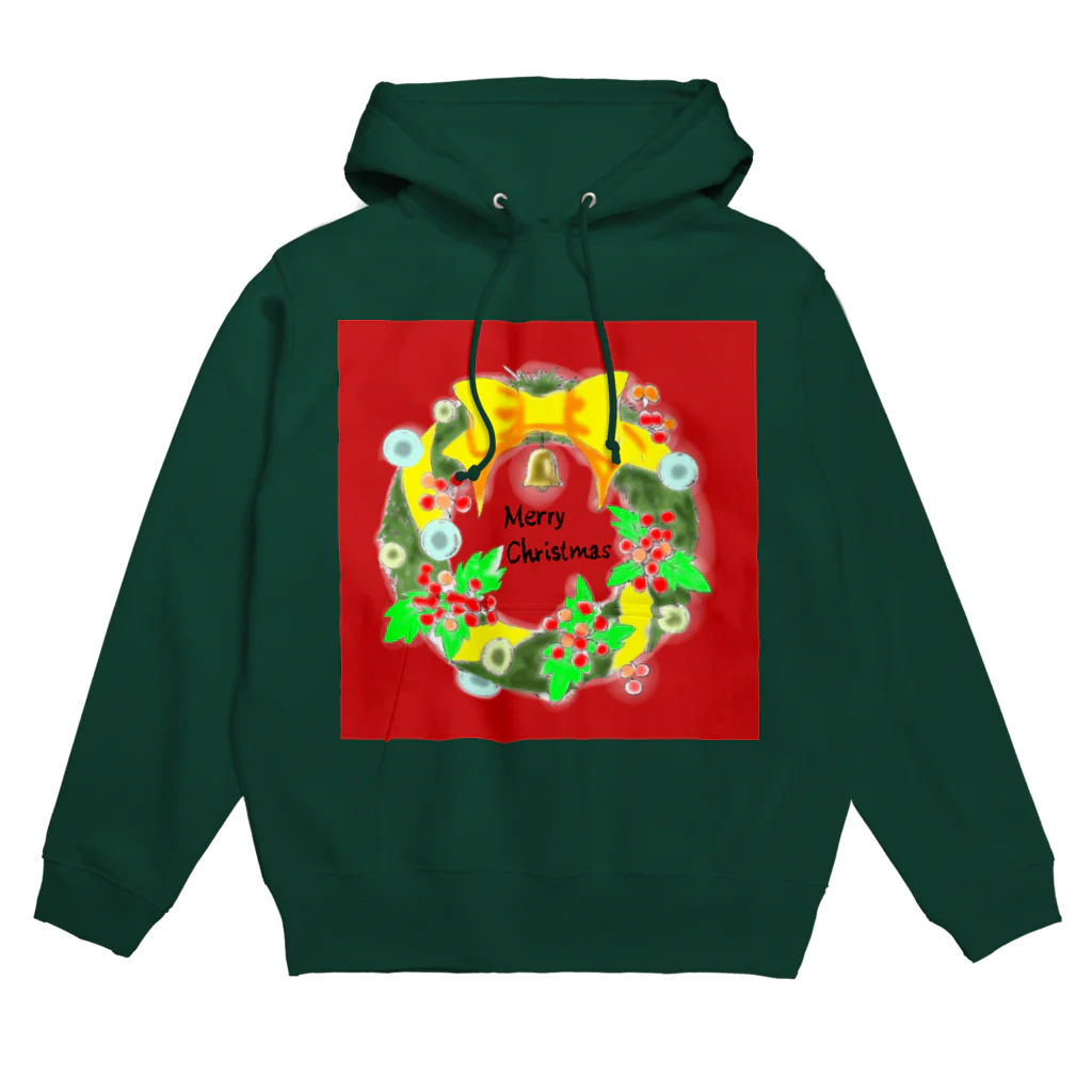 mameのクリスマスリース🎄 Hoodie