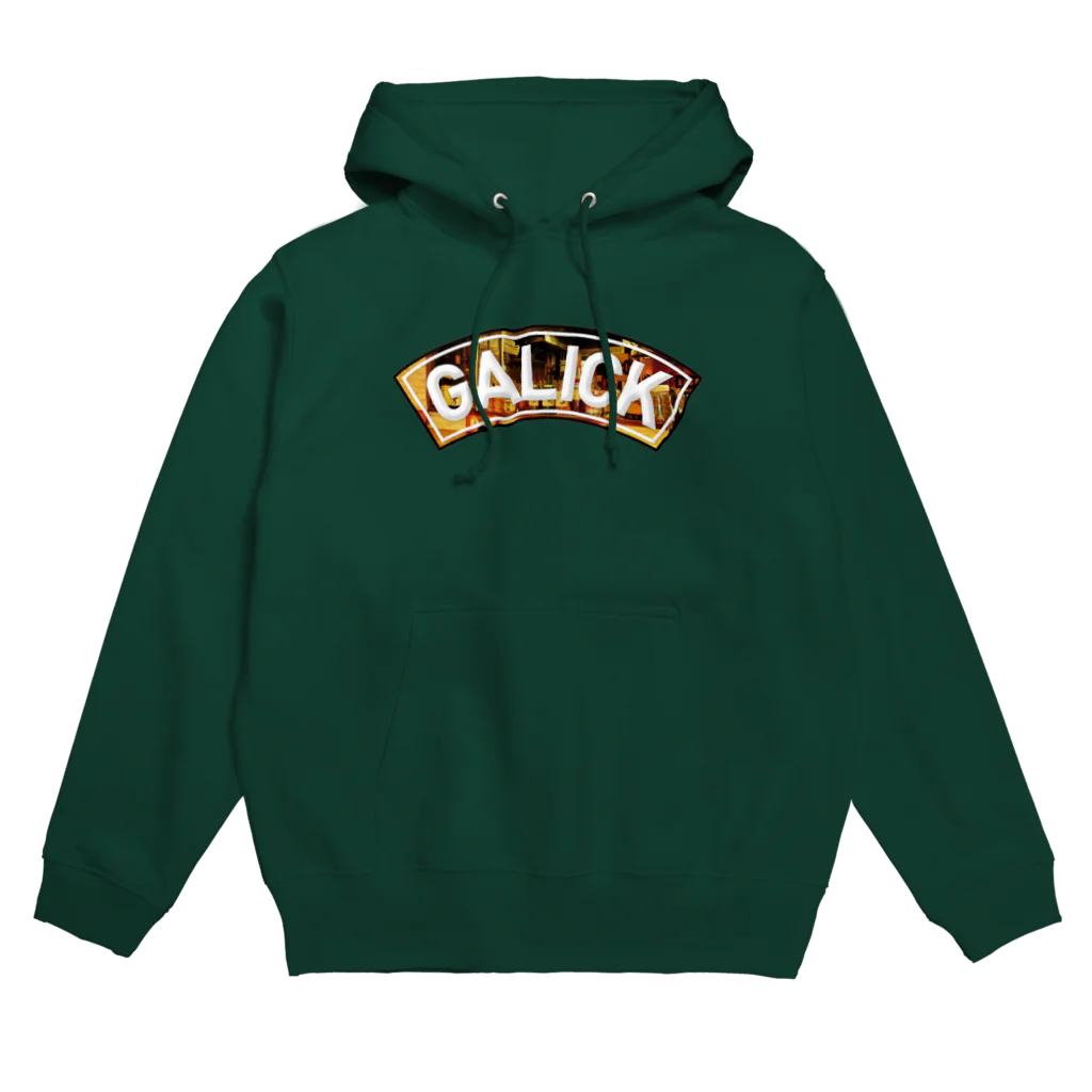 大衆バル Galickのアーチロゴ店内 Hoodie