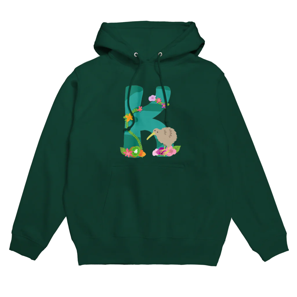 シラギク堂本舗のKはKiwiのK Hoodie