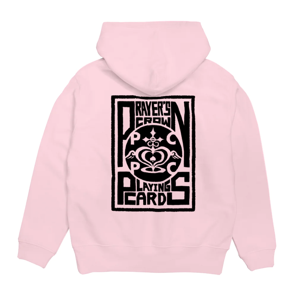 PRAYER'S CROWNのハートエル~HEARTel~ PRAYER'S CROWN PLAYING CARDS Hoodie:back