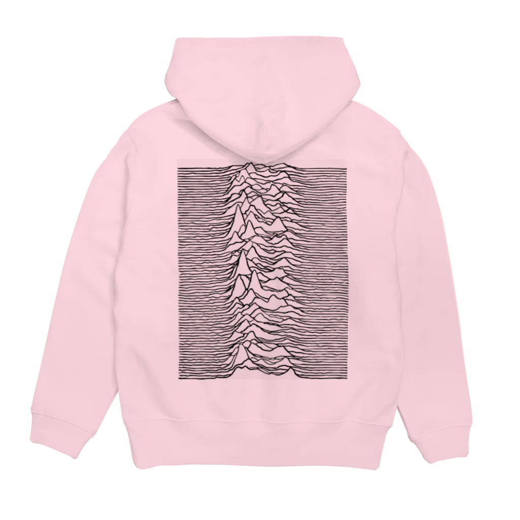 xanaxのjoy division パーカーの裏面