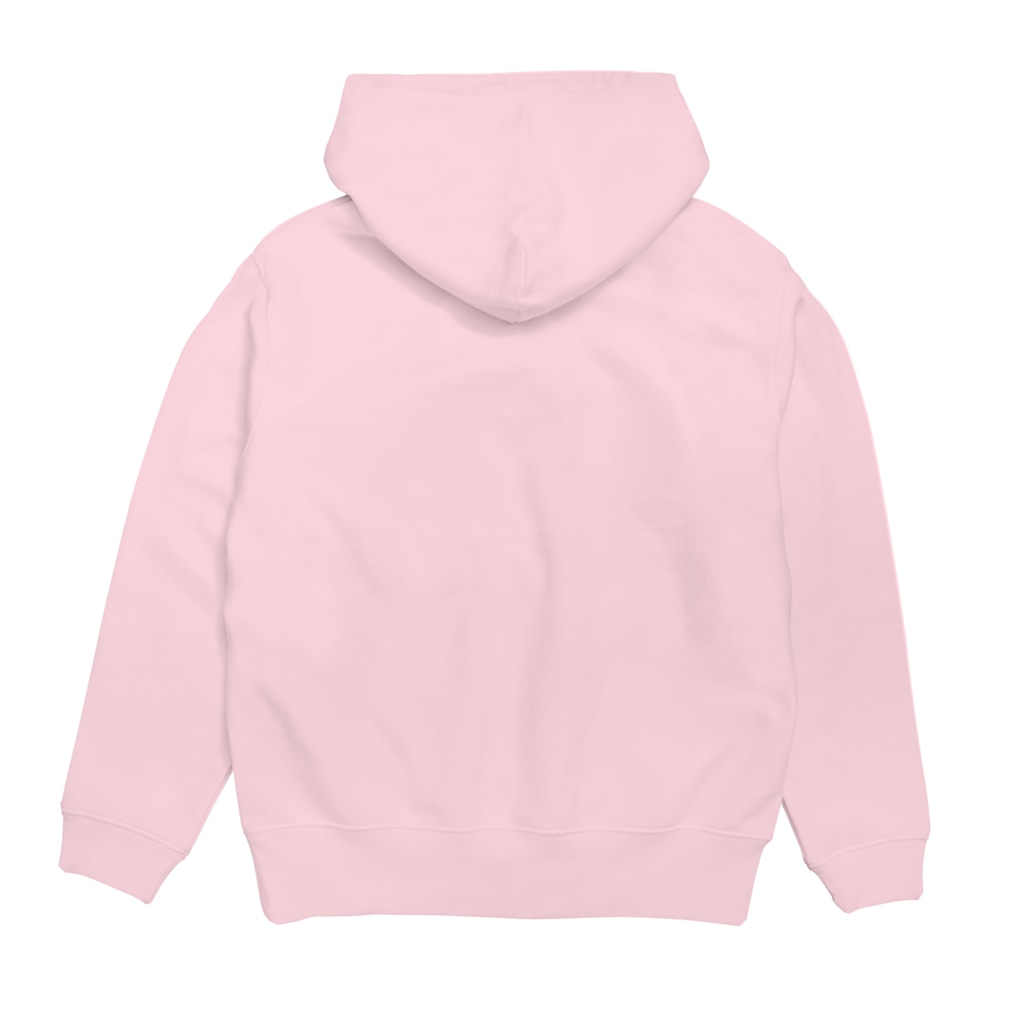 ほっかむねこ屋（アトリエほっかむ）のたちあがるねこ Hoodie:back