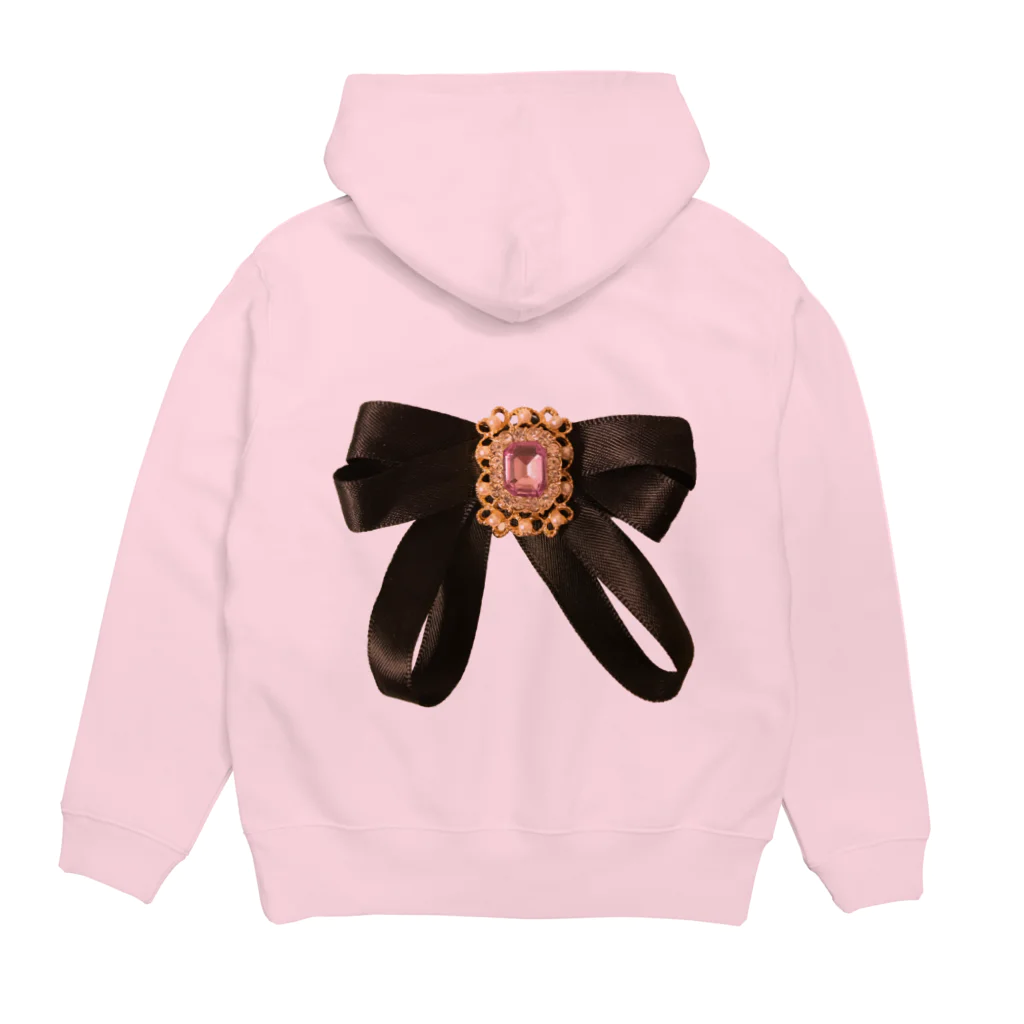 💜Salon de Lucia💜のBijoux Ribbon Hoodie:back