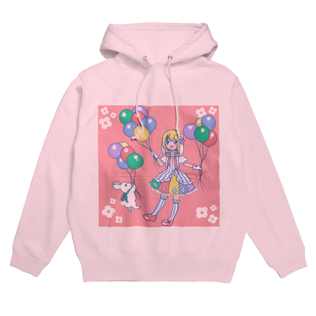 百合花のSpring Hoodie