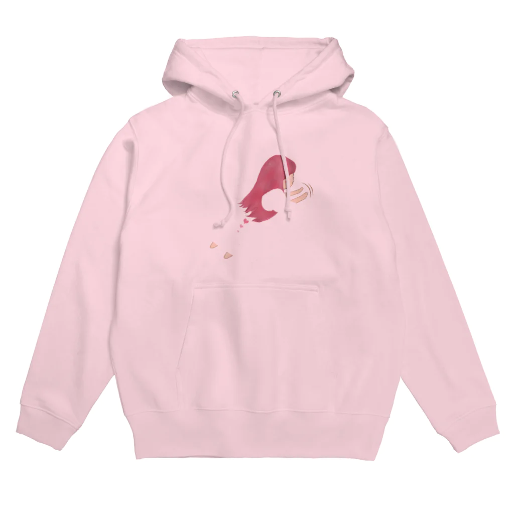 fragile×××のangel pushing back Hoodie