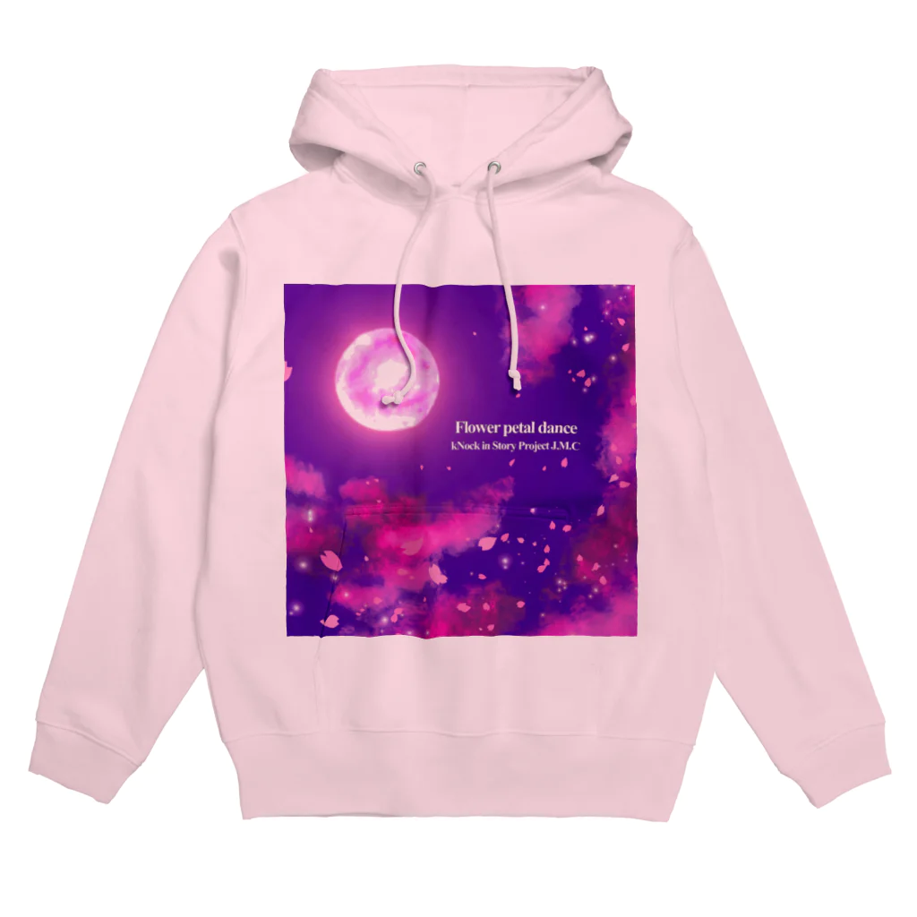 🌕朧月夜と紅茶時間☕️🫖のFlower petal dance Hoodie